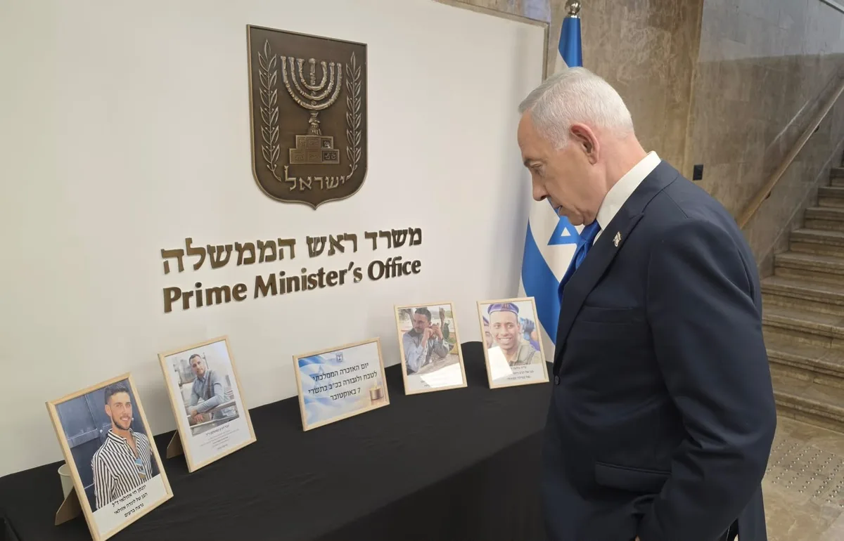 El tercer aniversario del 7-O concluye con un Netanyahu ausente en las ceremonias