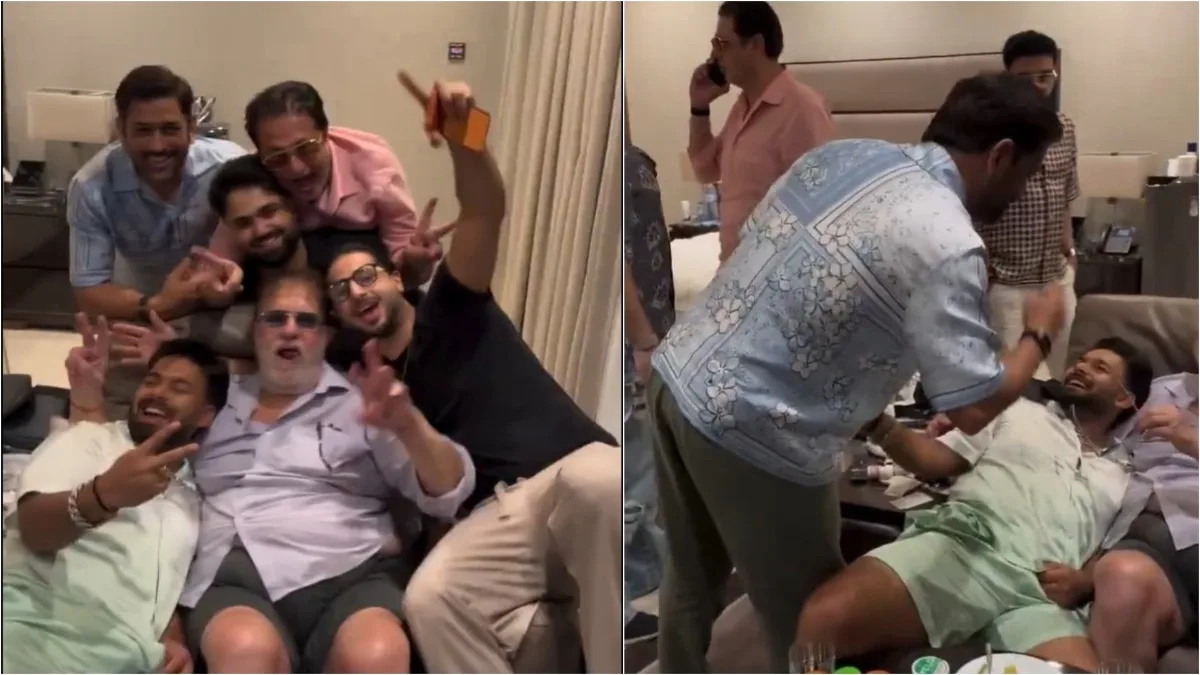 Did Dhoni talk about smoking hookah? Viral party clip with Pant sparks frenzy