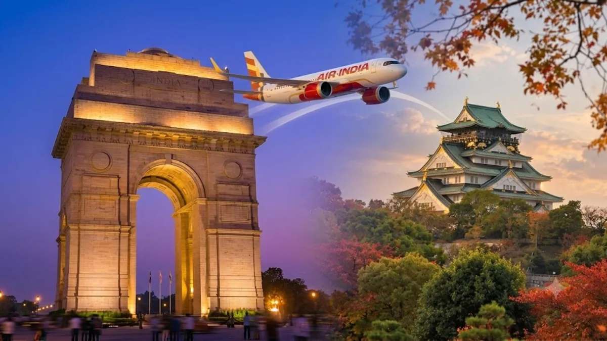 Delhi-Osaka direct flights: Air India to launch 4 weekly services in February 2027