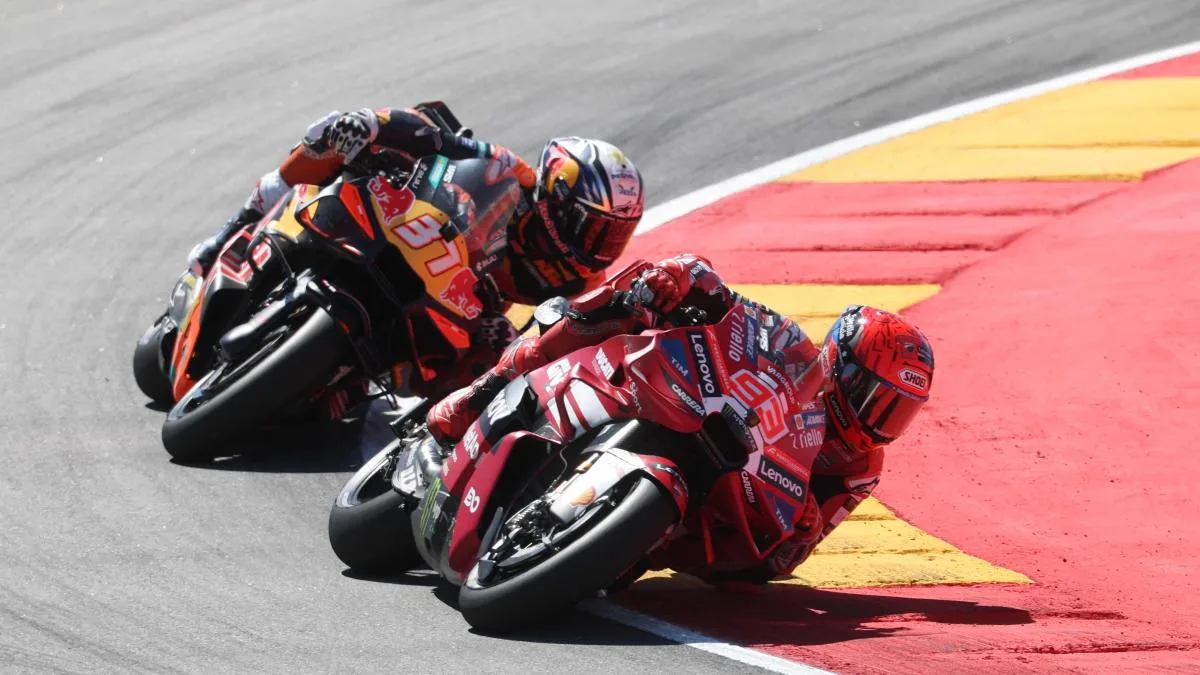 Marc Márquez se impulsa al segundo puesto del Mundial con su 'pleno al 37' en Aragón