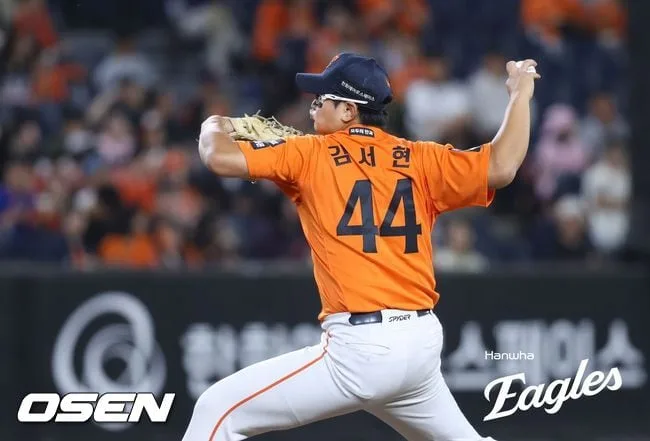 ‘156km’ 사라졌던 강속구를 되찾다…한화 김서현, 직구 평균 152.9km ‘시즌 가장 빠르다’