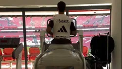 Barrenechea treina com vista para o relvado da Luz: «Mais dia, menos dia...»