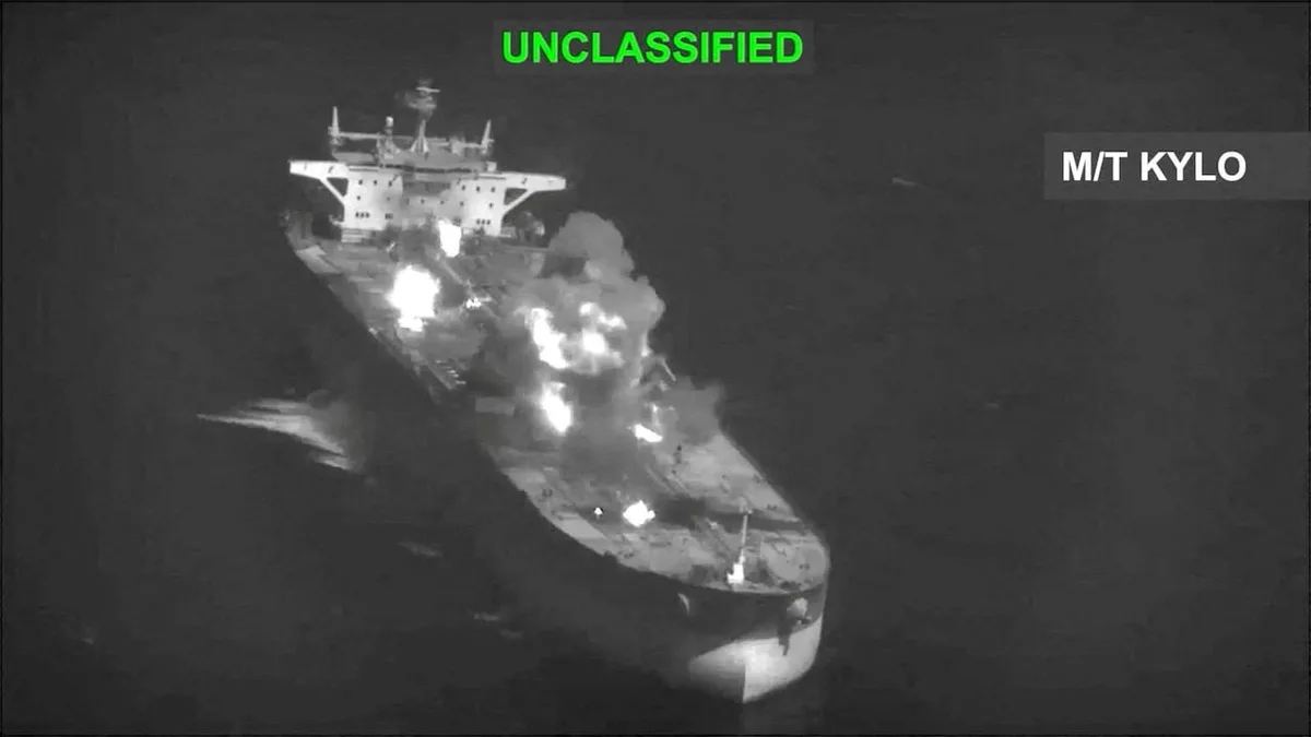 U.S. military hits 3 Iranian oil tankers after saying its navy warships were targeted