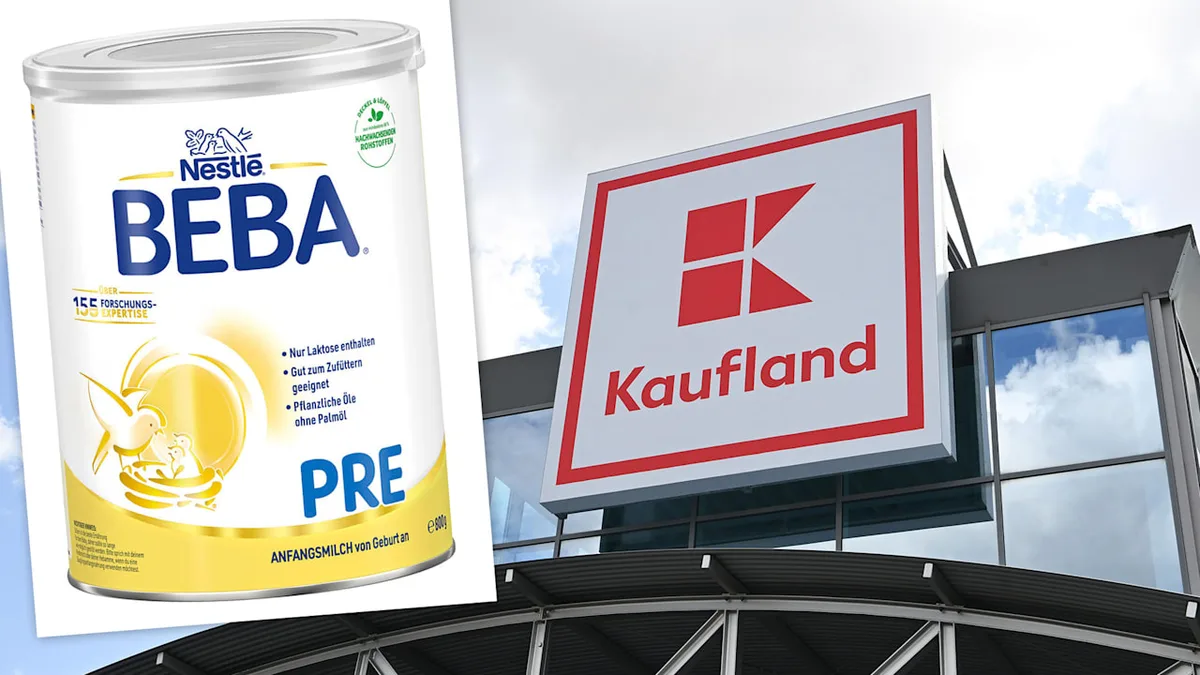 Erneute Warnung von Kaufland - Babynahrung trotz Giftverdacht weiter im Regal