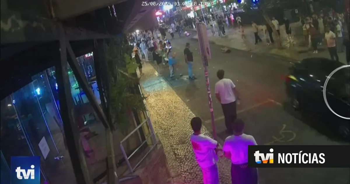 Atropelamento em Albufeira faz 12 feridos: imagens mostram condutor embriagado a desobedecer à GNR