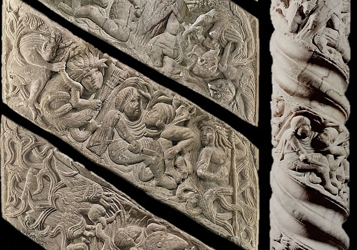 La 'Odisea', narrada en las piedras de la Catedral de Santiago