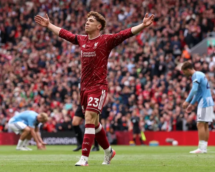Víctor Muñoz rescues Liverpool to deny Nottingham Forest another Anfield win