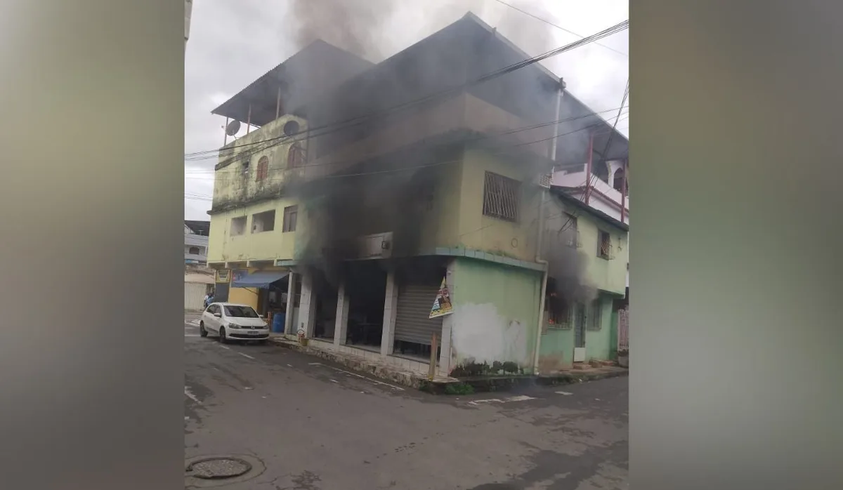 Botija de gás explode em lanchonete de Cariacica