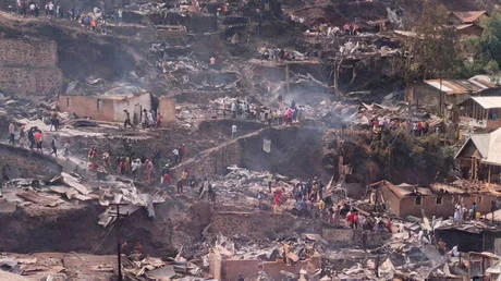 Fire kills dozens of schoolchildren in rebel-held DR Congo city (VIDEO)