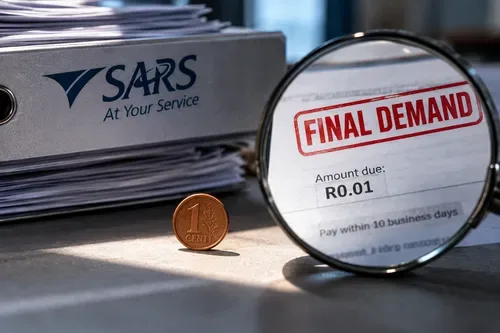 ‘Pay up your one cent’: SARS admits error over bizarre tax demand