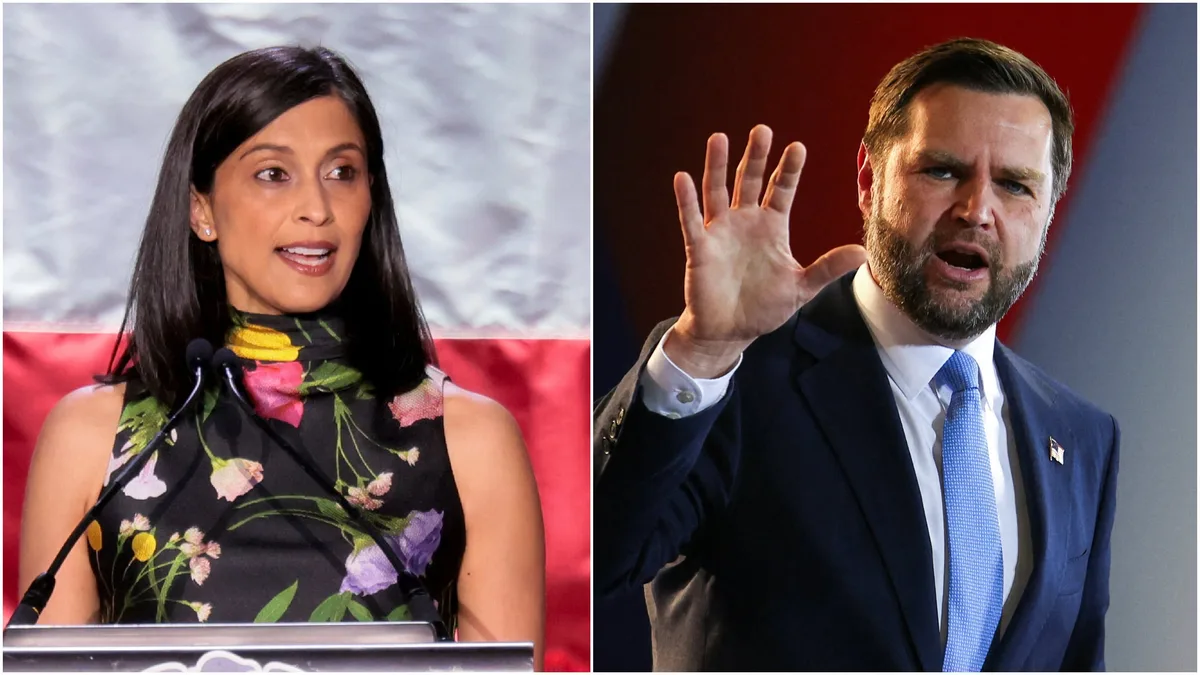 Usha Vance Cornered on JD’s Plans to Succeed Trump