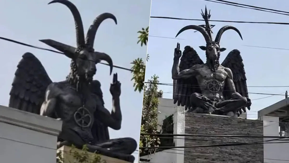 La historia real detrás de Baphomet, ‘escultura demoniaca’ que aterrorizó CDMX: ‘Exigieron demoler’
