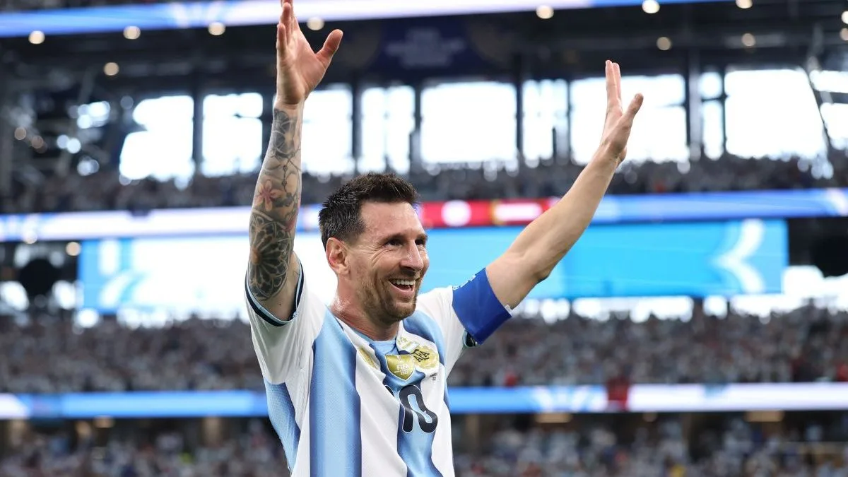 Argentina fará pausa no minuto 10 em todos os jogos para aplaudir Messi após aposentadoria da Seleção