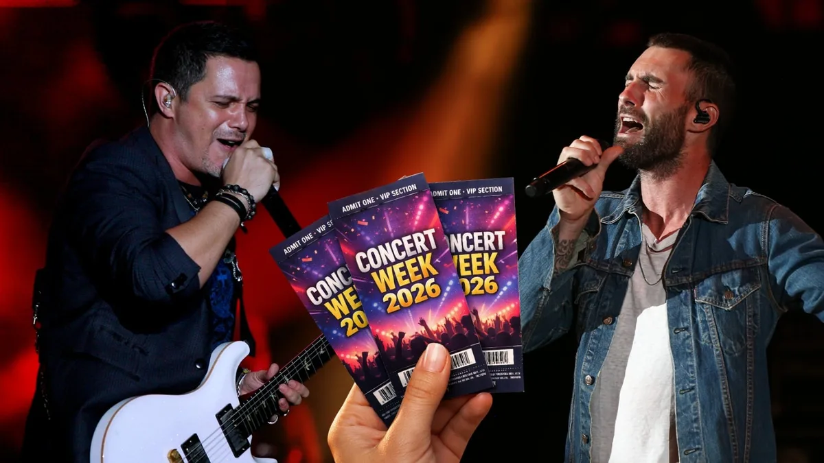 Concert Week 2026: Fechas, shows participantes, dónde comprar y lo que debes saber