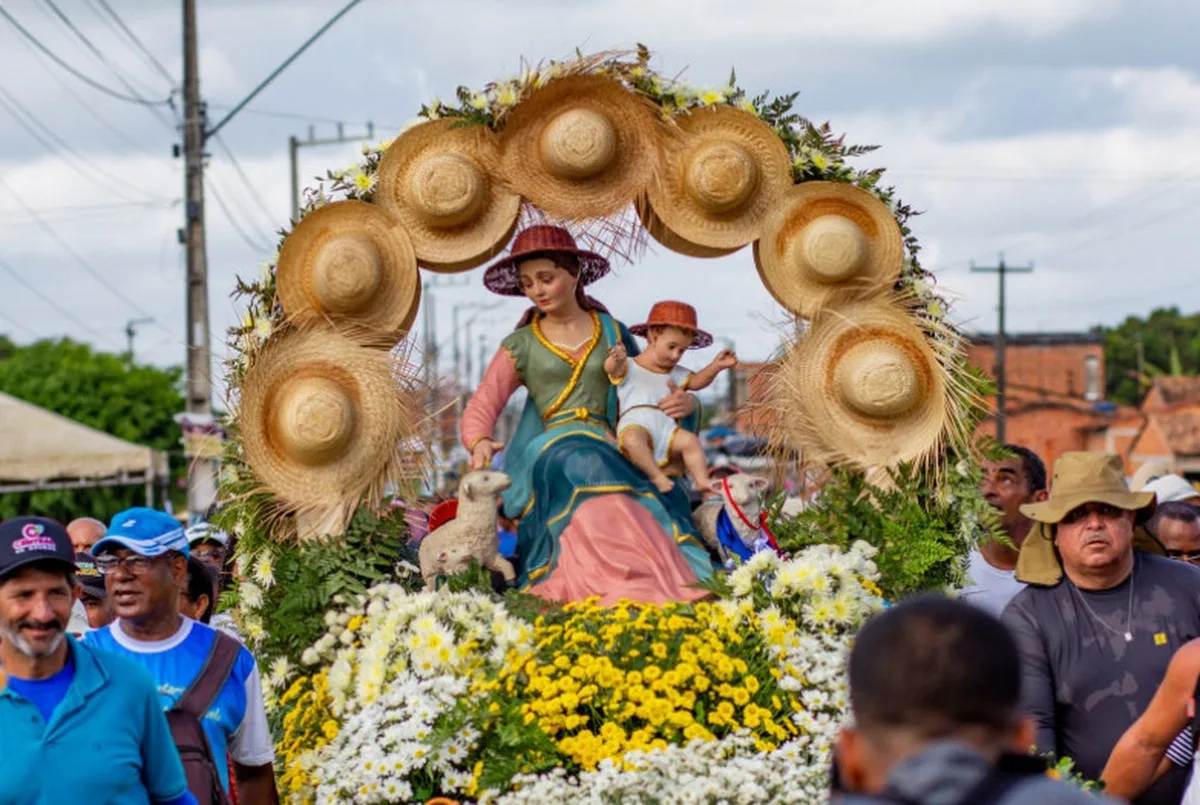 Peregrinação de Nossa Senhora Divina Pastora acontece neste fim de semana; confira programação