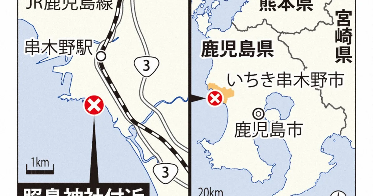 鹿児島の水難、中高生2人死亡、身元不明1人発見 遊泳禁止区域か
