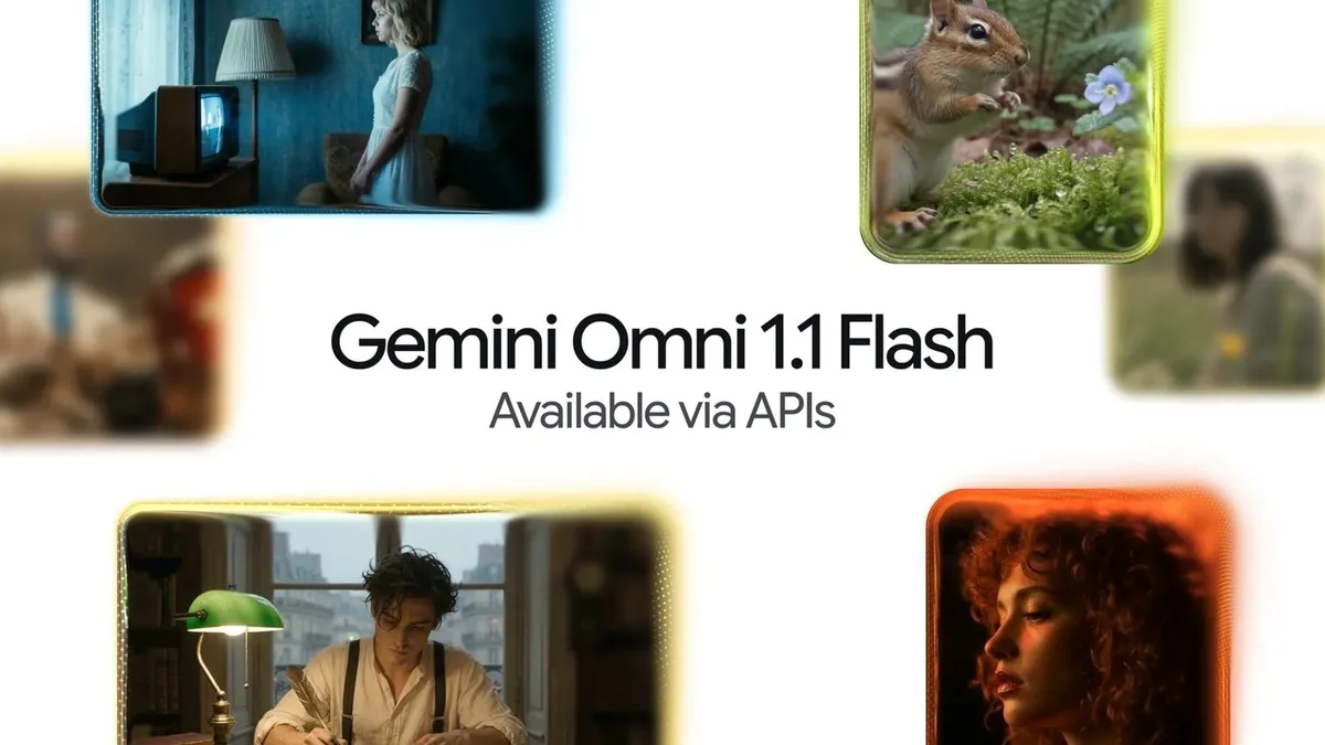 Gemini Omni 1.1 Flash llega con mejoras para extender los clips de vídeo profesionales hasta 40 segundos