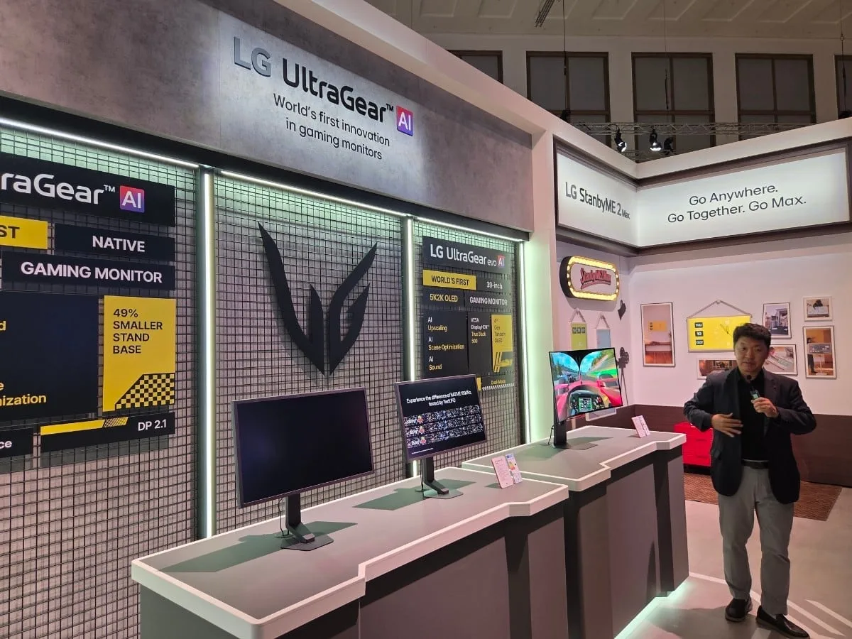 LG디스플레이, 세계 최초 24.5인치 720Hz 게이밍 OLED 출시
