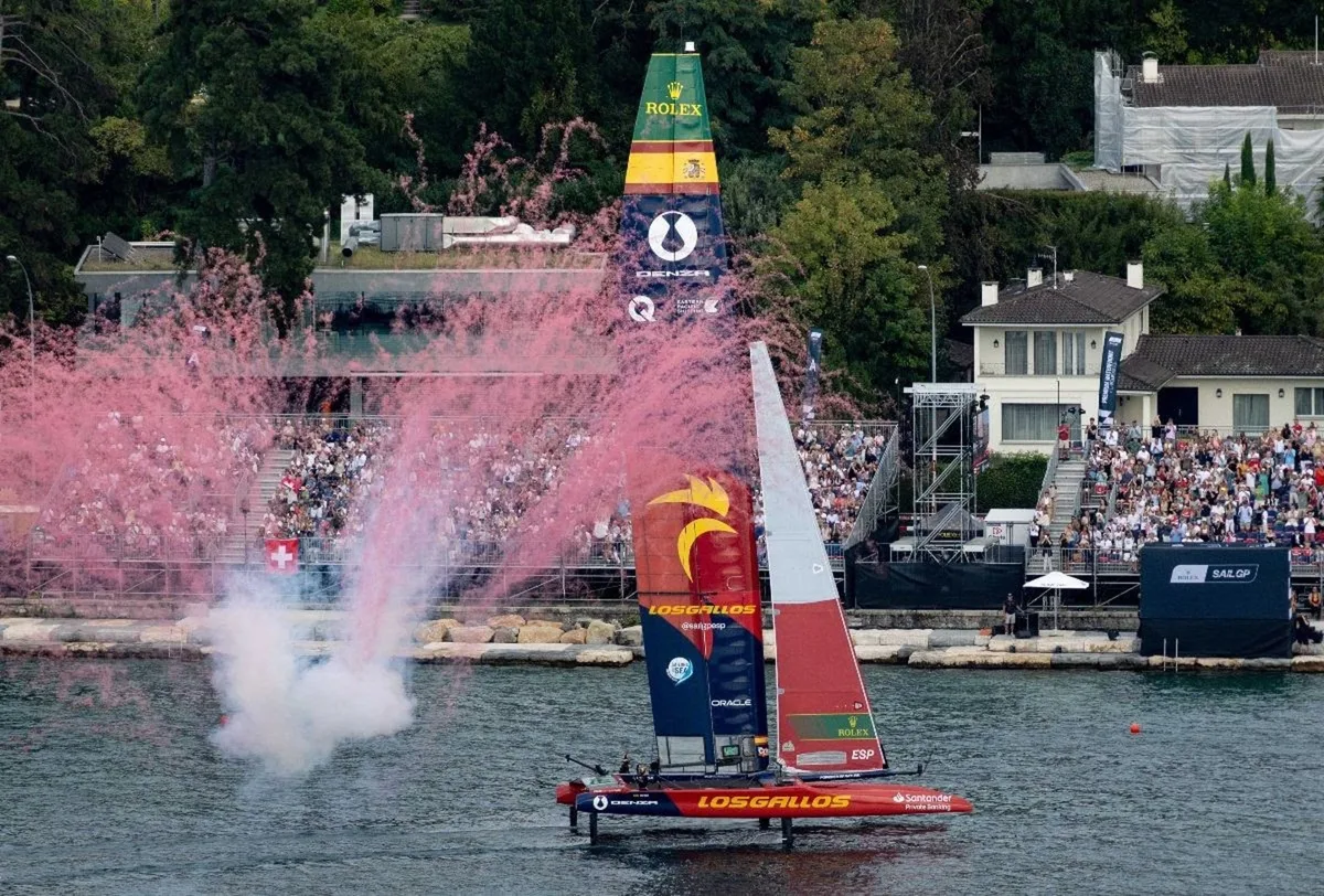 España gana la prueba de Ginebra y se afianza en la segunda plaza de la general de SailGP