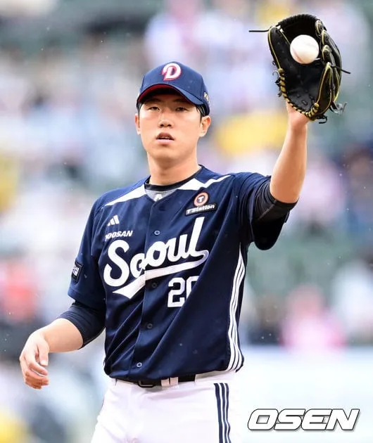 斗山の154キロ右腕、尚武落選で現役入隊
