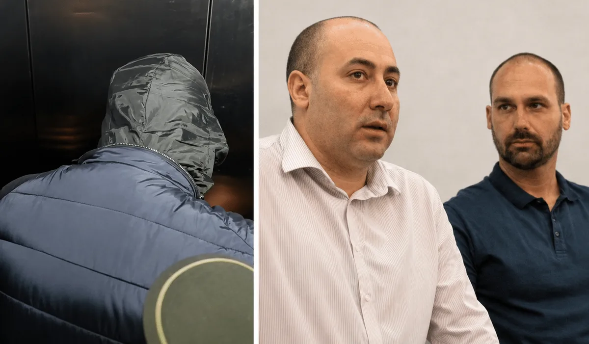 VÍDEO: Aliado do clã Bolsonaro cai no choro antes de decisão da Justiça em caso de tentativa de feminicídio na Bolívia