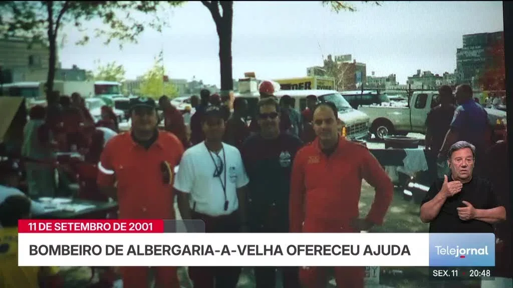 11 de setembro de 2001. Bombeiro português recorda operação de salvamento nos EUA