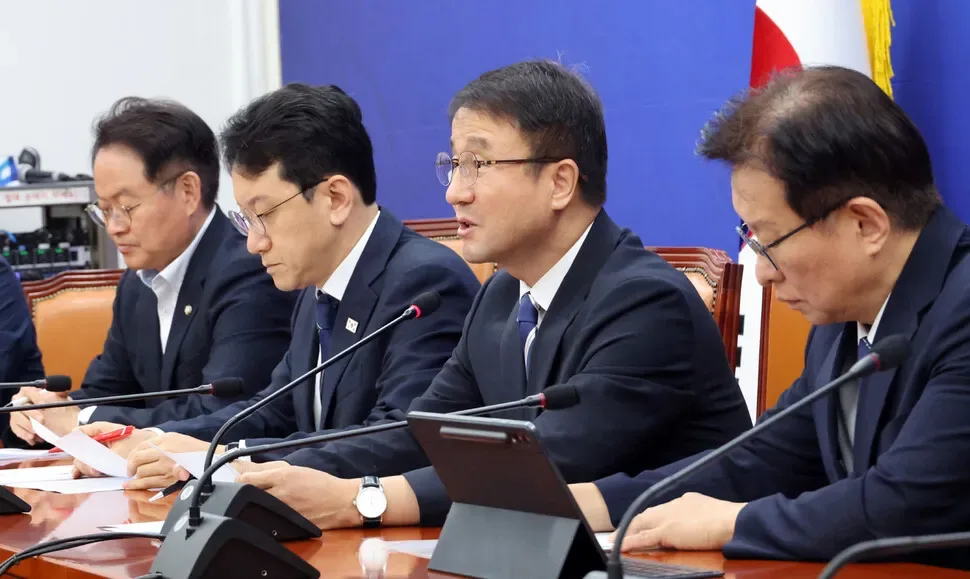 한병도 “‘전원일치 파면·징역 22년’ 박근혜가 국힘 미래 나침반? 기이한 퇴행”