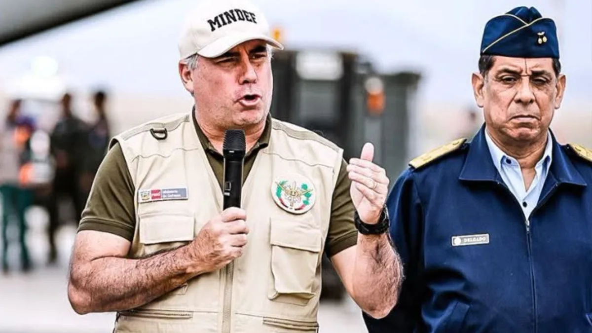 Ministro de Defensa defiende aporte de presidenta de Minera Poderosa: “Tenemos afinidad de ideas”