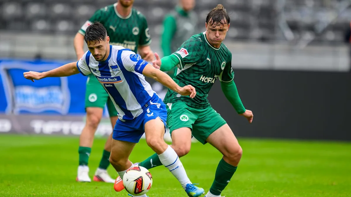 Neuer Captain Cool - Mit 4 Tricks führte Brekalo Hertha an die Spitze