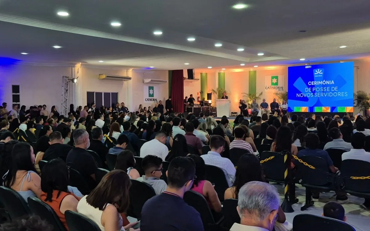 Prefeitura empossa mais 163 servidores para atuar na Saúde de Boa Vista