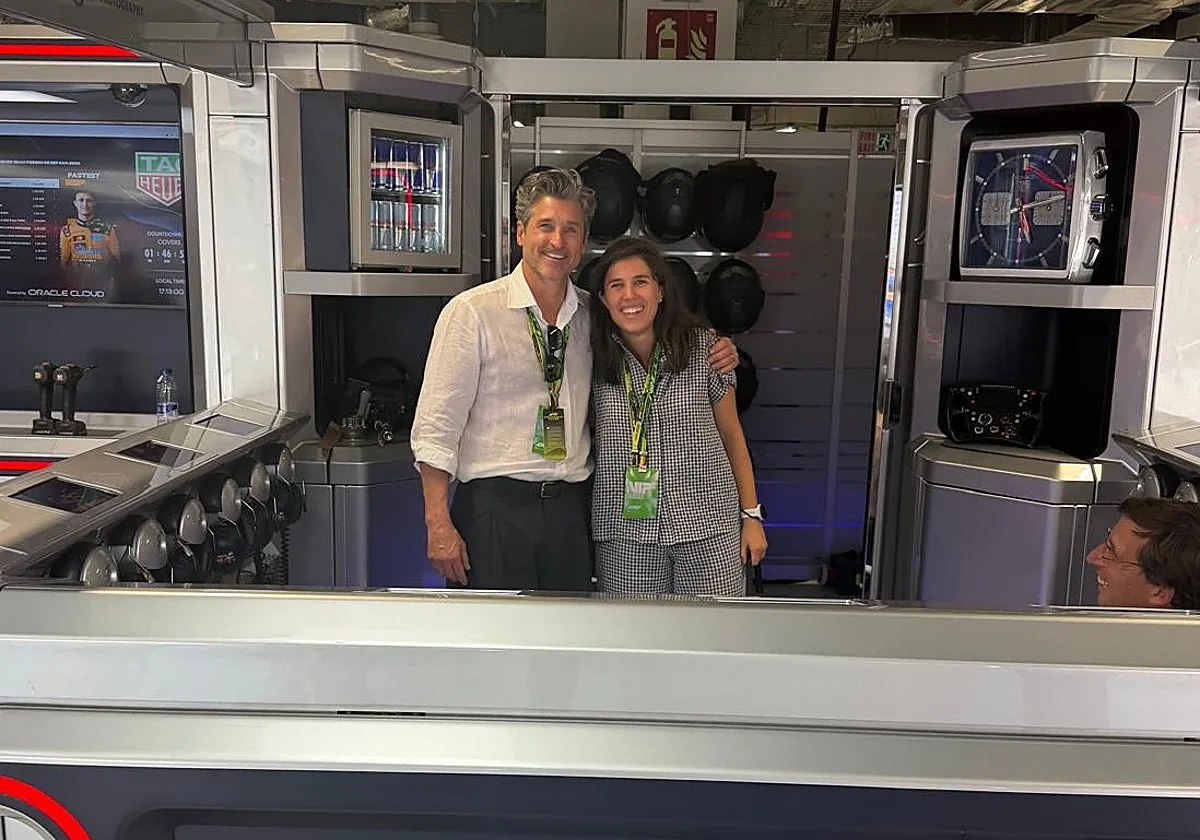 El momento de Almeida y su mujer con Patrick Dempsey: «No puedo competir»