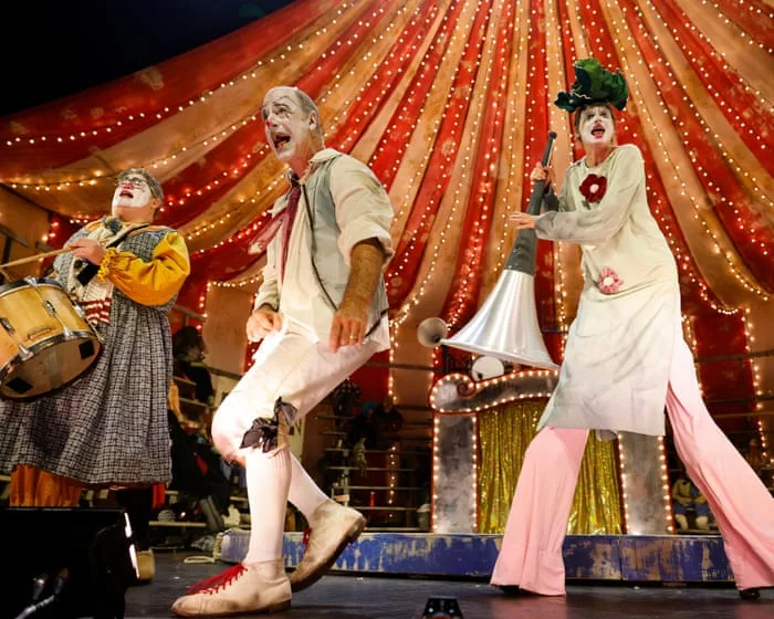 Clown Show review – after 250 years, the American dream explodes over one anarchic night