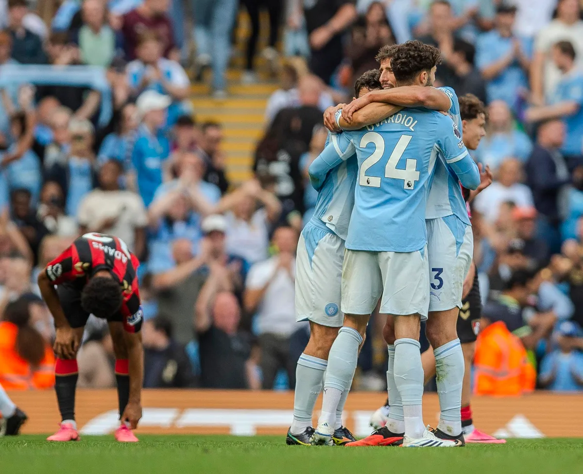Manchester City le dio vuelta a un partido complicado en el arranque de la Premier League