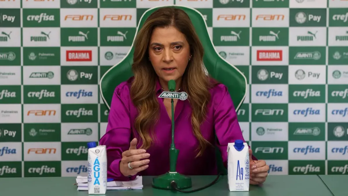 Leila Pereira se pronuncia sobre fase ruim do Palmeiras e promete trabalho