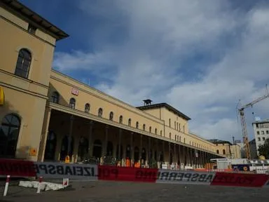 Explosion near German train station injures several people and draws police response