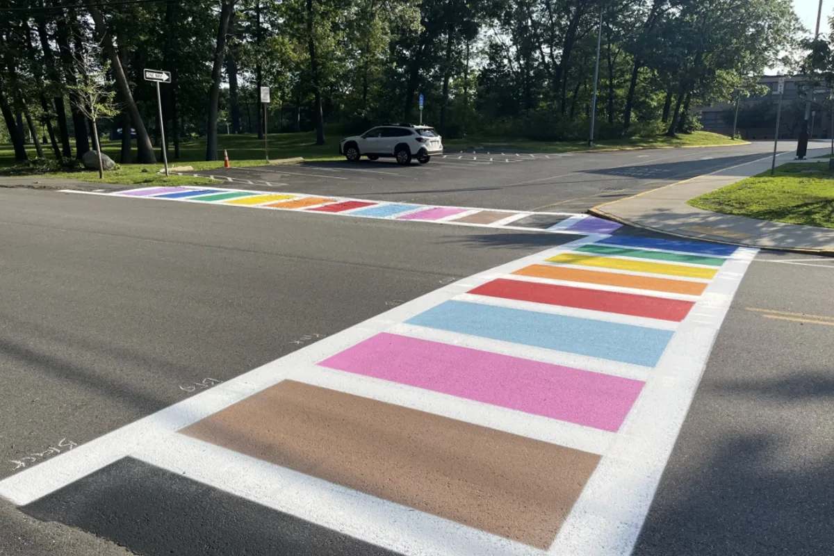 Massachusetts town under fire for removing its LGBTQ crosswalk