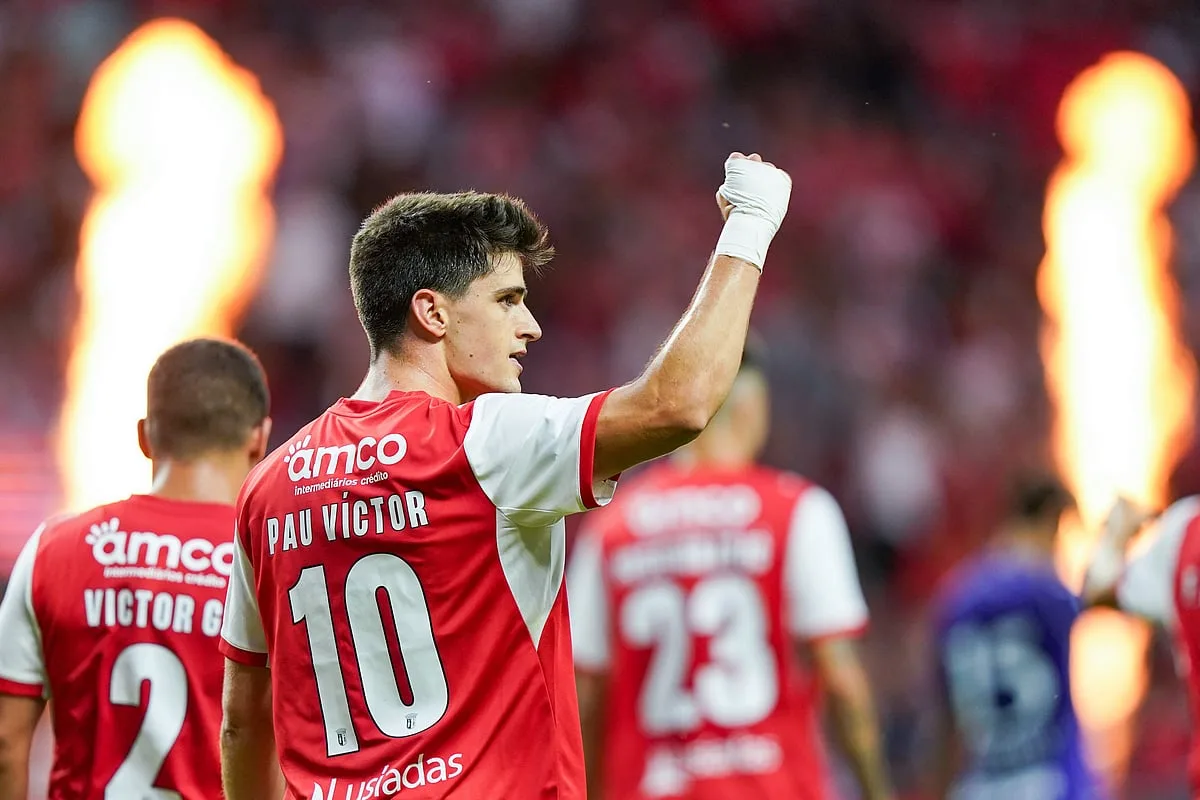 Sp. Braga mais perto da fase de liga da Liga Conferência após vitória sobre o Áustria Viena (2-0) na Pedreira