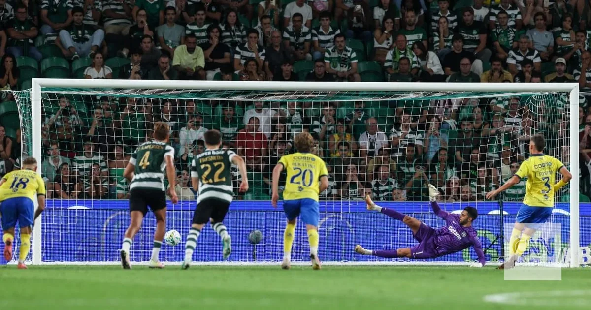 Sporting concede empate com Arouca e pode deixar fugir rivais