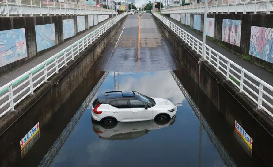 Alerta máxima en Japón: Lluvias torrenciales elevaron el riesgo de deslizamientos de tierra cerca de Tokio
