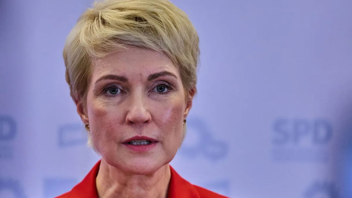 SPD-Bundesvorsitz: Schwesig: Konzentriere mich auf Regierungsbildung in MV
