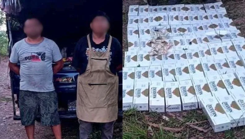 El Salvador: Capturan a dos sujetos e incautan 75 paquetes de contrabando en paso fronterizo no habilitado