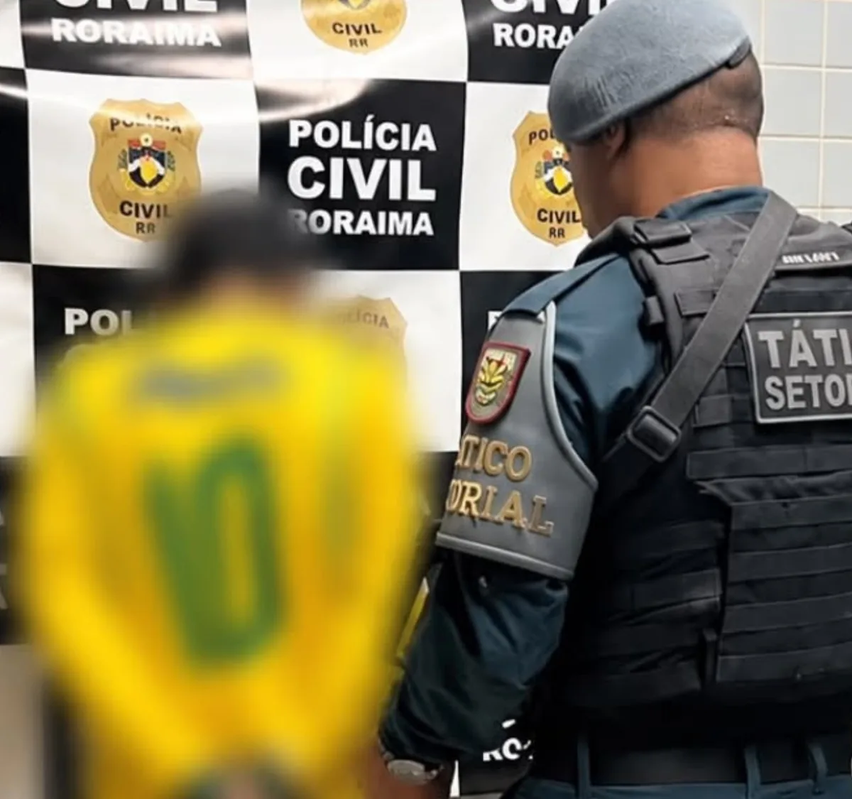 Homem rouba moto, cai ao tentar fugir da polícia e é preso em Boa Vista