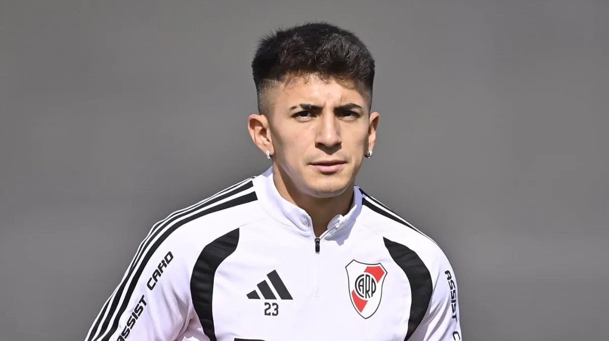 Buenas noticias para River: Thiago Almada recibió el alta médica y podrá jugar contra Estudiantes de Río Cuarto