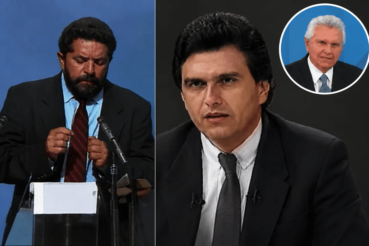 VÍDEO: Sabatina desastrosa de Caiado no JN faz internet resgatar resposta histórica de Lula há 37 anos