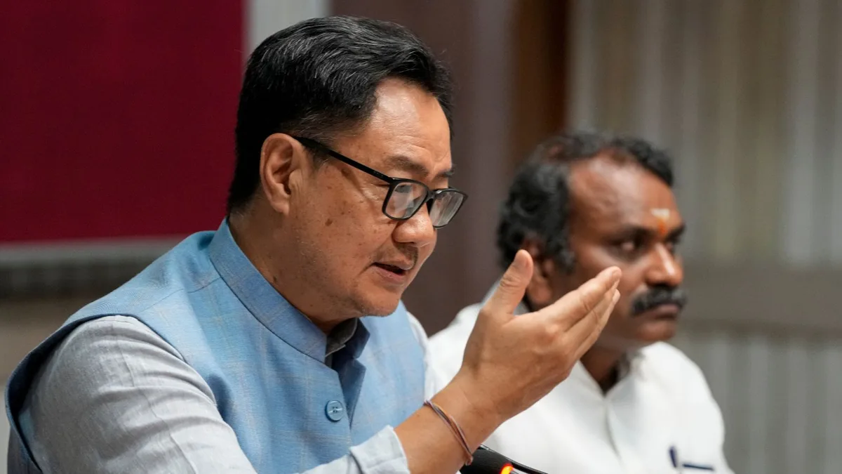 ‘Not aimed at Opposition leaders’: Kiren Rijiju clarifies PM Modi’s ‘dimagi Naxal’ remark