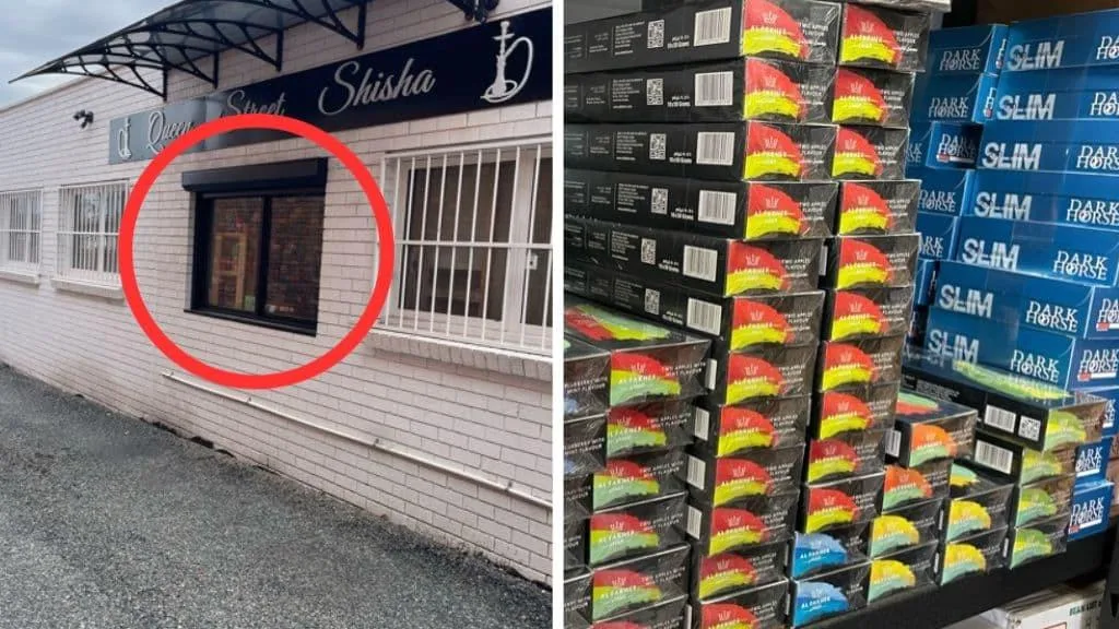 NSW Health shuts down store over sale of illegal tobacco, vapes out of a drive-through window