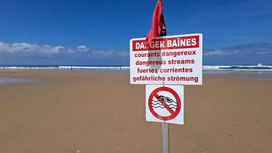 Alerte aux baïnes : le risque est "maximal" sur les plages de Nouvelle-Aquitaine mercredi 23 et jeudi 24 septembre