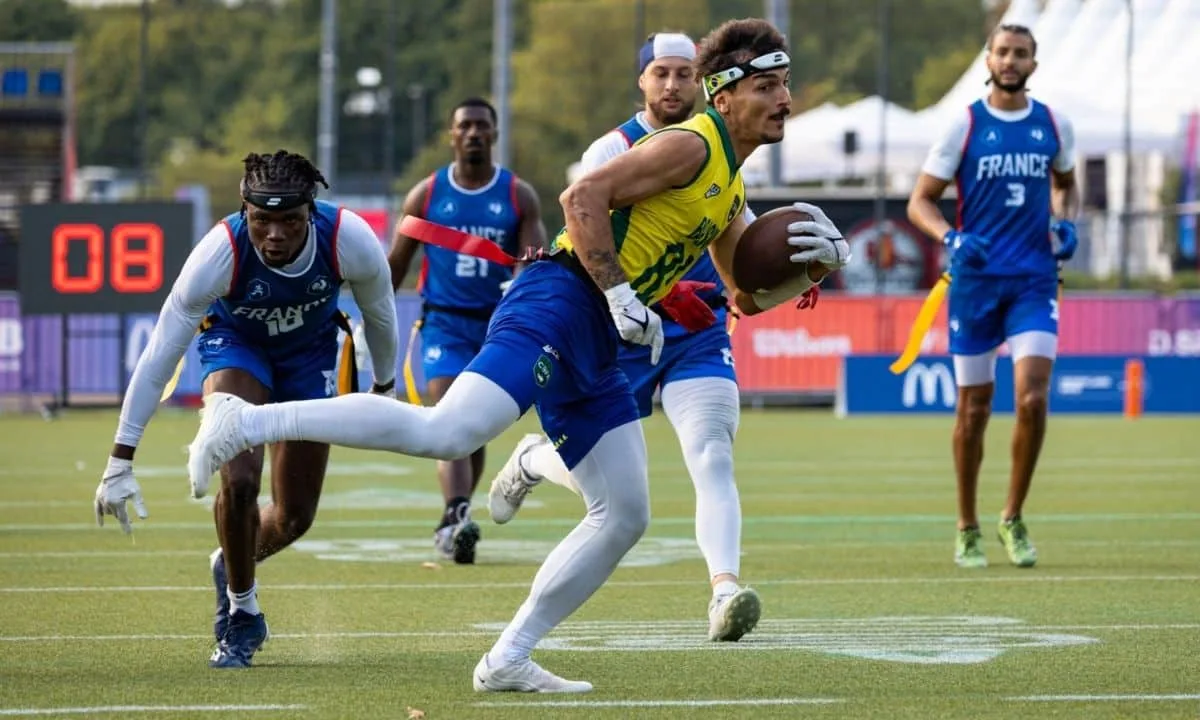 Brasil encerra Mundial de Flag Football com resultado histórico