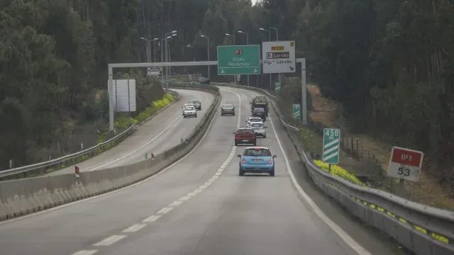 IP3 cortado duas noites devido a obras entre Santa Comba Dão e Viseu