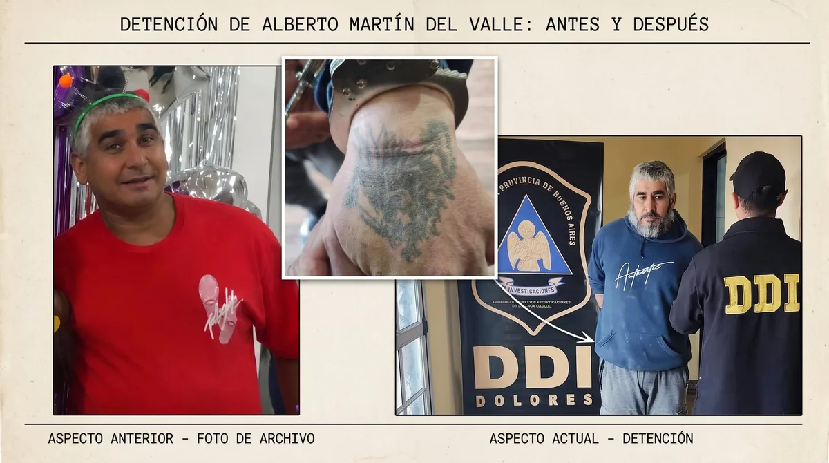 El tatuaje que delató y puso fin a la larga fuga del abusador de su hijastra de 11 años: la Justicia declaró prescripta la causa